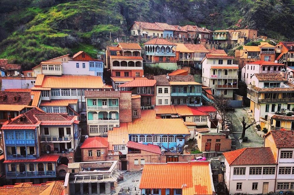 Central Location King Size Bed Tbilisi Exterior foto
